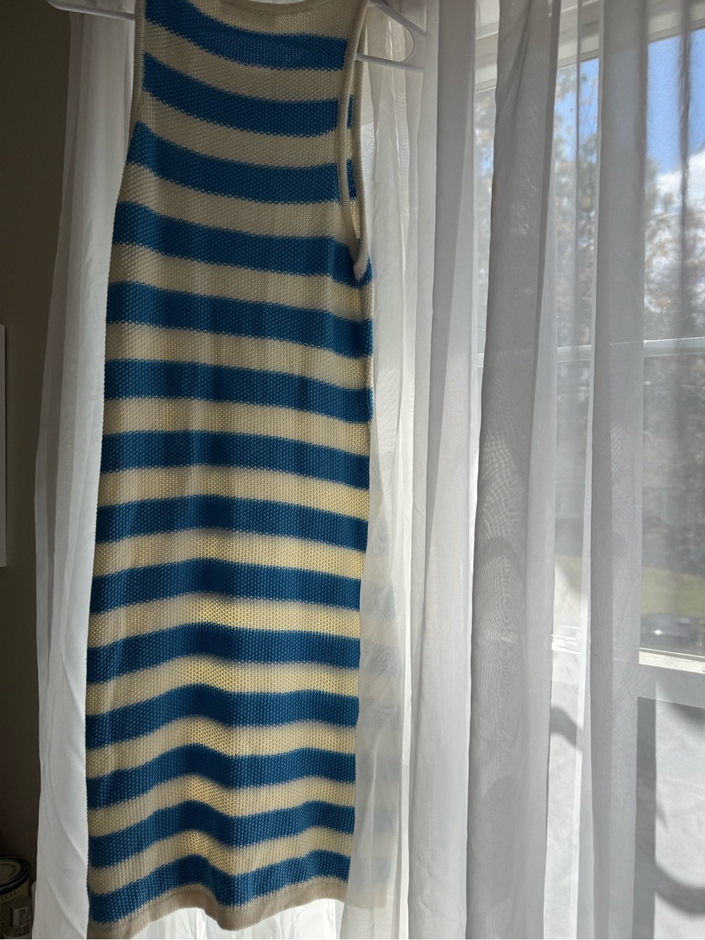 Striped Knit beach cover up - Picture 3 of 3